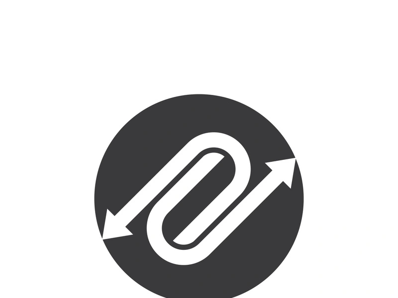 Way vector icon illustration design template