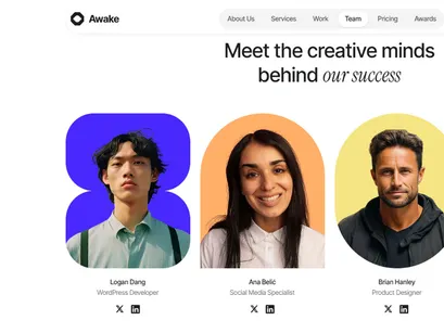 Awake Bootstrap Website Template