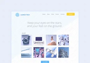 Company Website UI