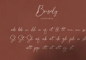 Free Brisely Handwritten Font