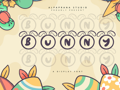 Bunny - Cute Display Font