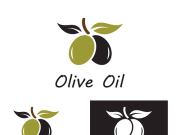 Olive fruit logo design. preview picture