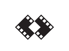 Abstract film icon illustration