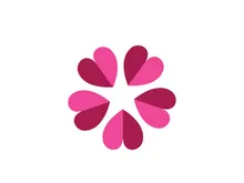 flower vector icon design template