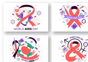 10 World AIDS Day Illustration