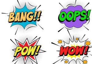 Blazinga! | Comic Layered Font