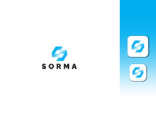 Business Logo Design - Letter S logo - lettermark logo - Creative Logo