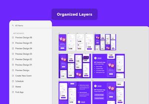Calendar Schedule Management App Design