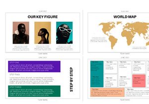Simple Square Presentation Template