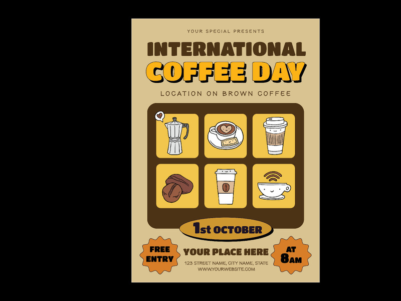 Coffee Day Flyer