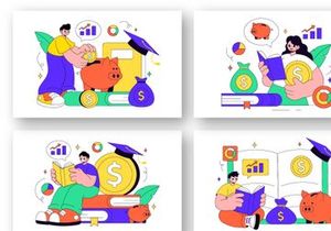 10 Financial Literacy Illustration