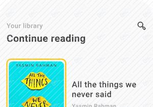 E-Library app UI