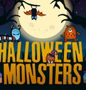 Halloween Monsters Free Vector Illustration