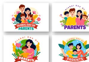 12 Global Day of Parents Illustration