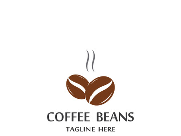 Premium coffee bean logo design. preview picture