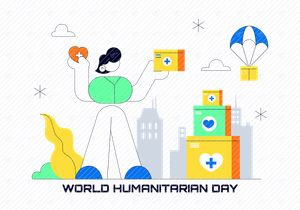 10 World Humanitarian Day Illustration