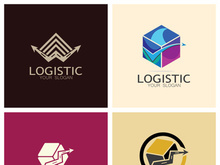 logistics logo icon illustration vector design  distribution symbol  delivery of goods  economy  finance