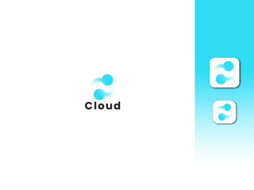Cloudy Logo Design - Business Logo - Trendy Logo - Unique Logo preview picture