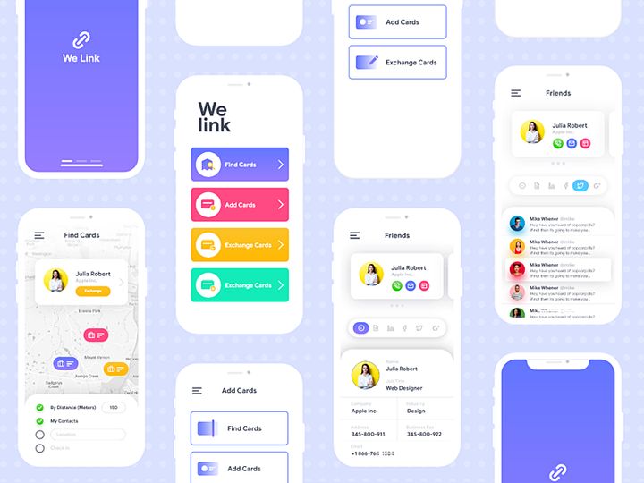 We Link App Ui Kit