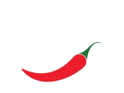 Red hot natural chili icon vector illustration