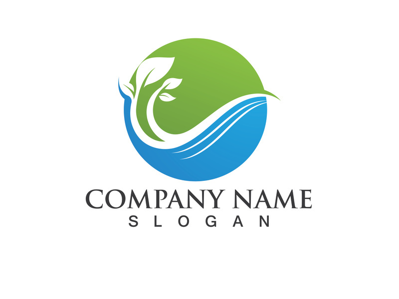 Community Logo Design Eco Energy Vector Logo with leaf symbol. Green color with flash or thunder graphic. Nature and electricity renewable. This logo is suitable for technology, recycle, organic. for Teams or Groups.network and social icon design