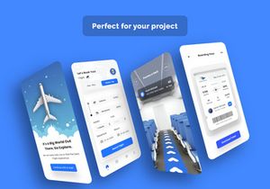 Flight Booking Ticket App Design