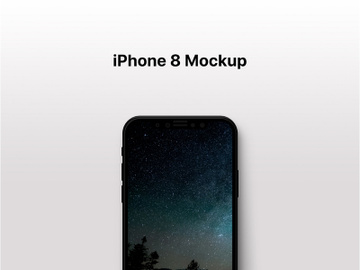 IPhone 8 Mockup PSD Freebie preview picture