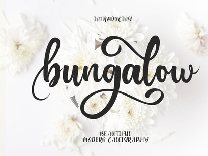 Free Bungalow Script Font