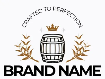 Whisky vintage logo vector illustrations design luxury preview picture