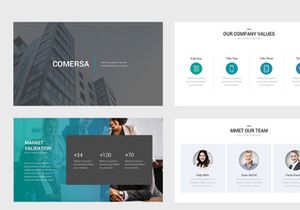 Comersa Free Presentation Template
