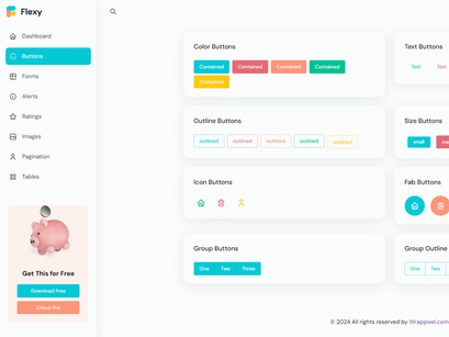 Flexy Free Nextjs MUI Admin Template