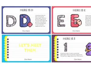 Spell and Count Presentation Template