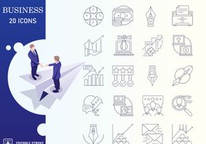 Bundles : Business And Finance Iconset