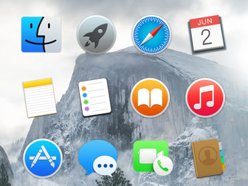 OS X Yosemite Icons preview picture