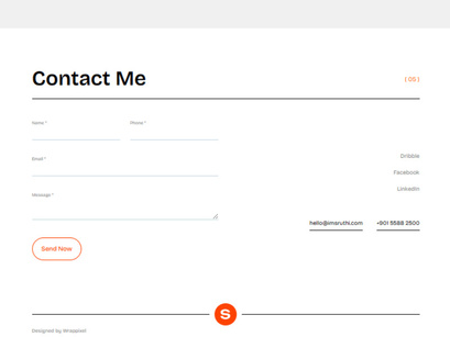 Resume NextJs Template