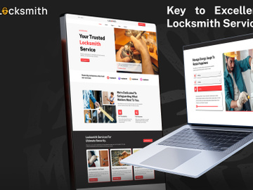 Locksmith UI Kit | Figma Design preview picture