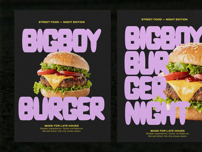 Poulens | Chunky Bold Sans Serif