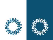 vortex vector illustration icon logo template design