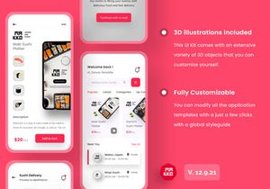Sushi Restaurant - E-Commerce App
