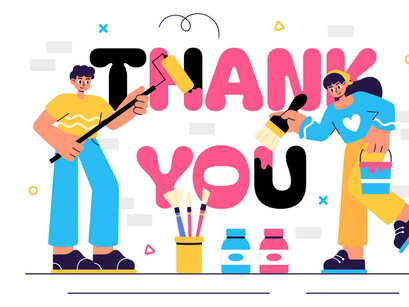 10 Thank You Illustration