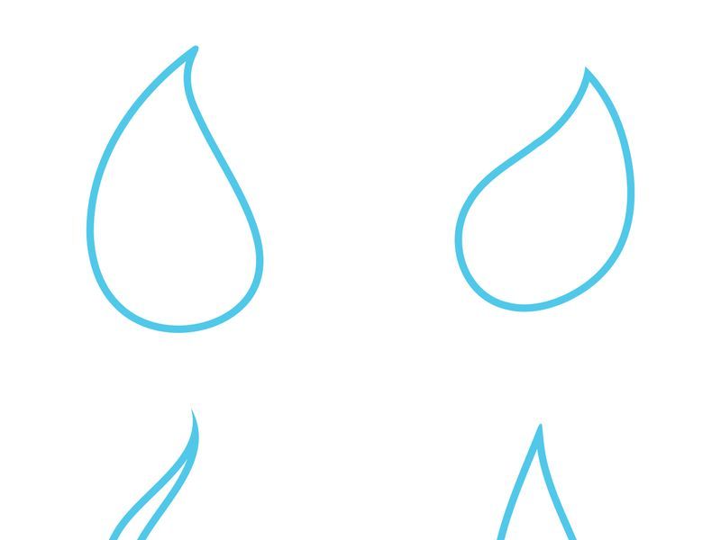 Waterdrop Logo Template vector