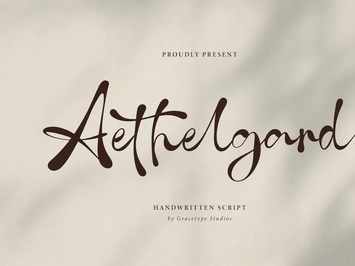 Aethelgard | Handwritten Script