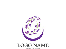 Lavender flower vector icon illustration design template