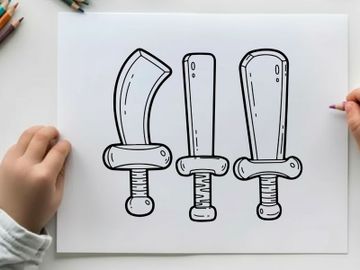 Three pipe clamps holding metal vector illustration preview picture