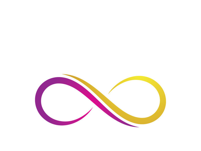 Infinity logo and symbol Design Vector