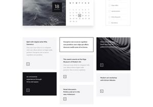 Formaer v1.0 - Sleek Minimalist Web UI Kit built in Photoshop