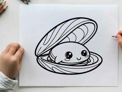 Cute white bunny sleeping in moon vector illustration