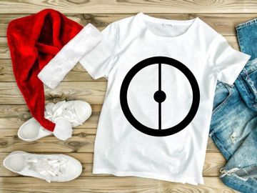 A simple black rifle scope reticle on a white background preview picture