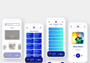 TunIn - Adobe XD Radio UI Kit