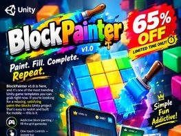 BlockPainter v1.0 - Most Trending Unity Games Sale - 65% OFF preview picture
